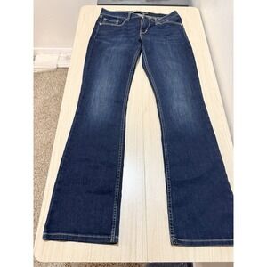 Levi's 524 Bootcut Jeans Size 5 Juniors Blue Denim Low Rise Flared Leg Authentic